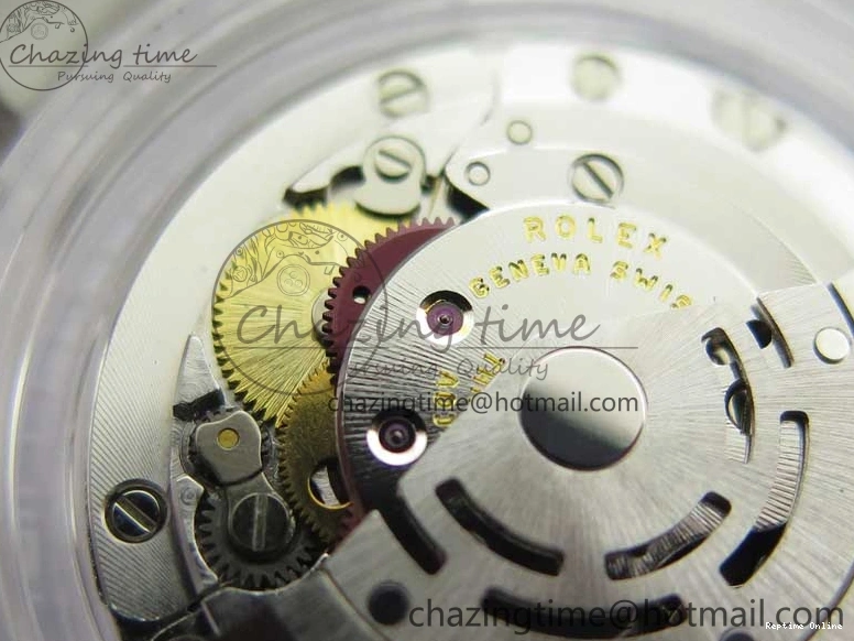0518 Affordable Submariner Phantomlab Transparent KZF Best Edition Blue Space Dial on White Rubber Strap VR 2566